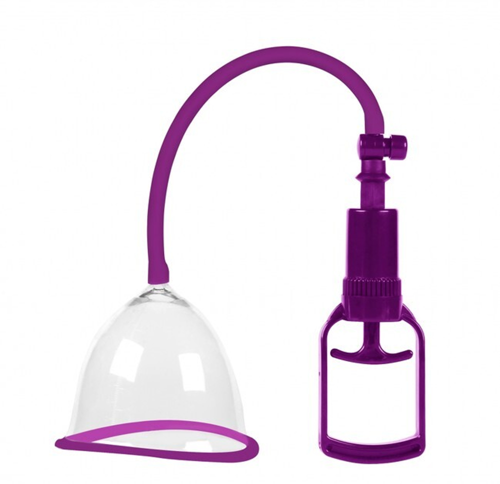 Большая вакуумная колба для груди Beauty Breast Pump , размер L (прозрачный с фиолетовым) (Цвет: прозрачный с фиолетовым)