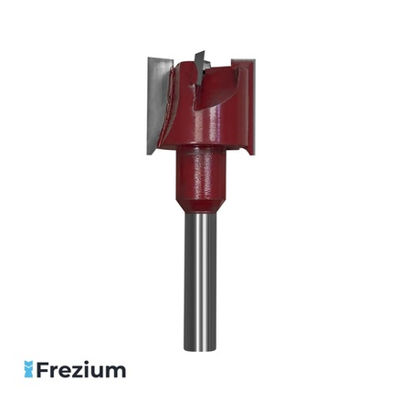 Пазовая фреза по дереву с врезным зубом (26x8x21x64 Z2+1)