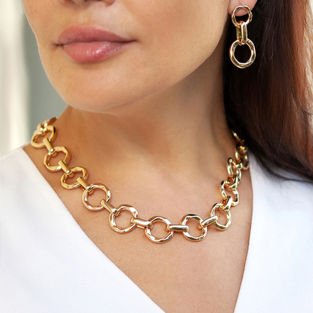 Колье Fiore Luna Mason CN07742-01 G