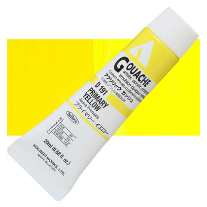 Holbein Acrylic Gouache 20 мл. 191 [А] Primary Yellow