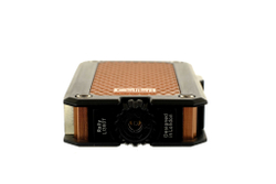 Зажигалка сигарная Colibri Rally, черная-красное золото