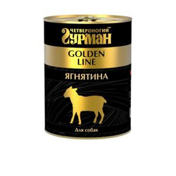 ЧЕТВЕРОНОГИЙ ГУРМАН Golden Line Консервы для собак ягнёнок в желе 0,34 кг