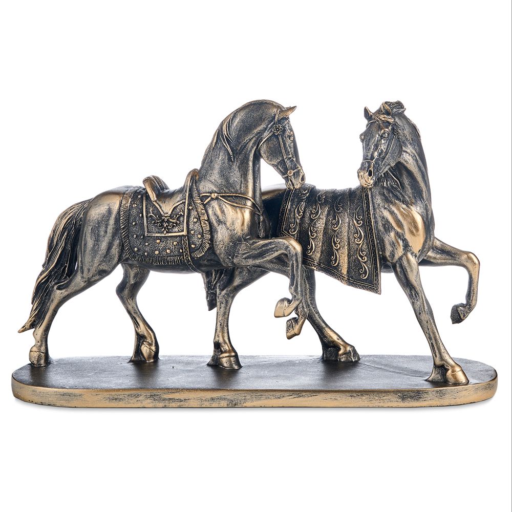 ФИГУРКА ДЕКОРАТИВНАЯ "ЛОШАДИ" 29*10*17,8 СМ