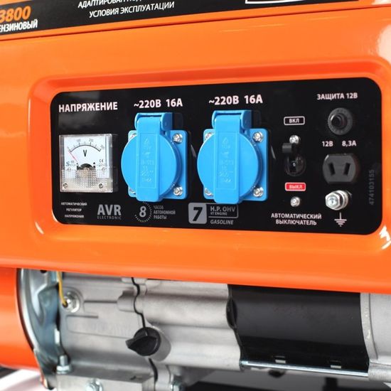 Бензиновый генератор "PATRIOT" SRGE 3800