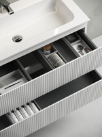 Тумба с раковиной Sancos Snob T 80 см SNT80W bianco