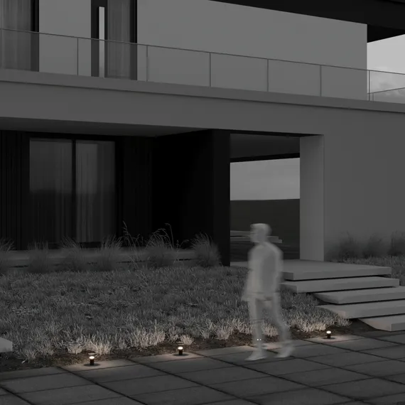 Ландшафтный светильник Брилл / Brill 3000К 2Вт 24В IP 67 Outdoor o474fl-l2gf3k