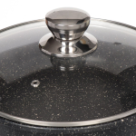 Сковорода алюминий, 24 см, антиприг, Горница, Гранит, с2452аг, с крыш