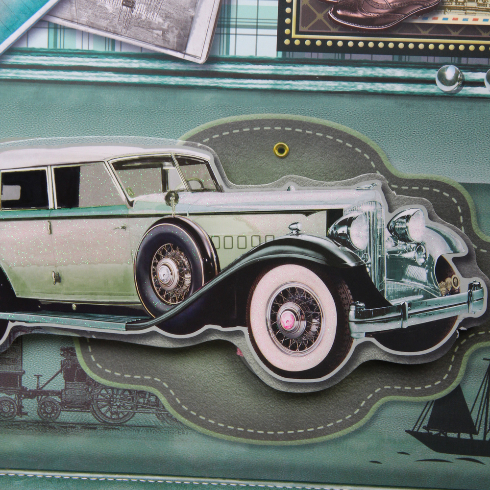 Пакет подарочный «Винтаж» 31*42*12 см, микс