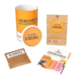 Краситель на натуральной основе "Куркума", цвет оранжево-желтый myBoshi