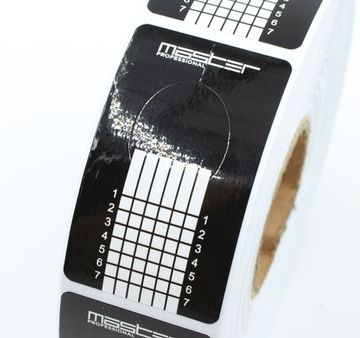 Формы одноразовые 500шт MASTER Professional 452 узкие черные