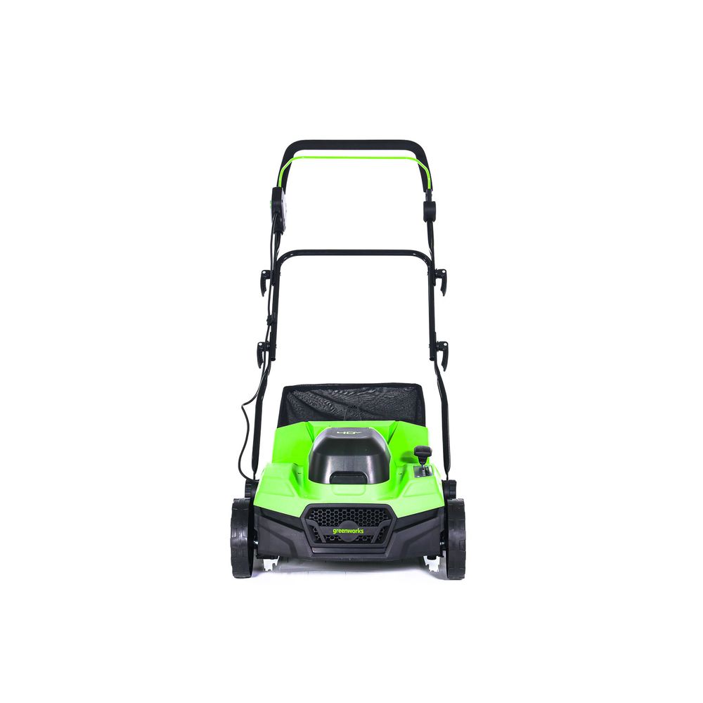 Аэратор-скарификатор аккумуляторный Greenworks GD40SC38IIK5 Арт. 2517607UG, 40V, 38 см,бесщеточный, c 1хАКБ 5Ач и ЗУ