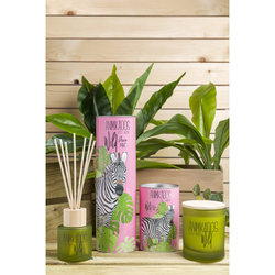 Свеча ароматическая wild zebra, Цветочный, 40 ч