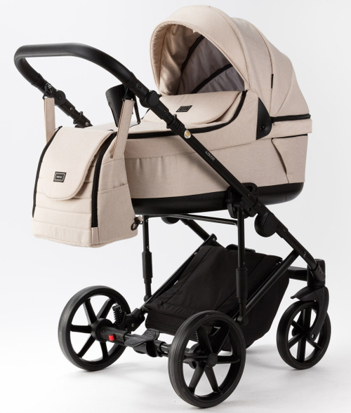 Детская коляска Adamex Locco Light 2 в 1 LL-TK20 TIP (СВЕТЛО-БЕЖЕВЫЙ)