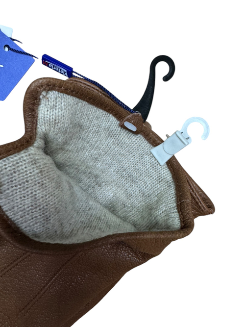 Перчатки. Мужские. Материал верха: Кожа оленя. Подклад: Трикотаж-шерсть.5 шт в упаковке.