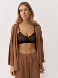 Бралетт "Черная сетка" женский