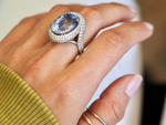 Кольцо с цейлонским сапфиром 15,67 ct с GIA сертификатом