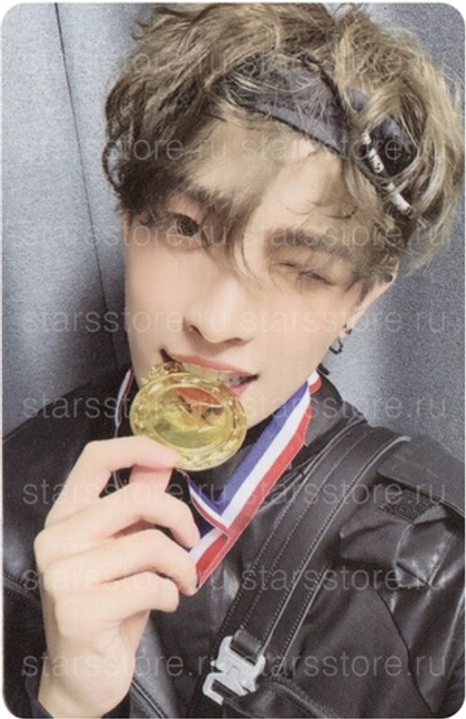 Фотокарта Hongjoong ATEEZ - THE WORLD EP.FIN : WILL (Makestar)