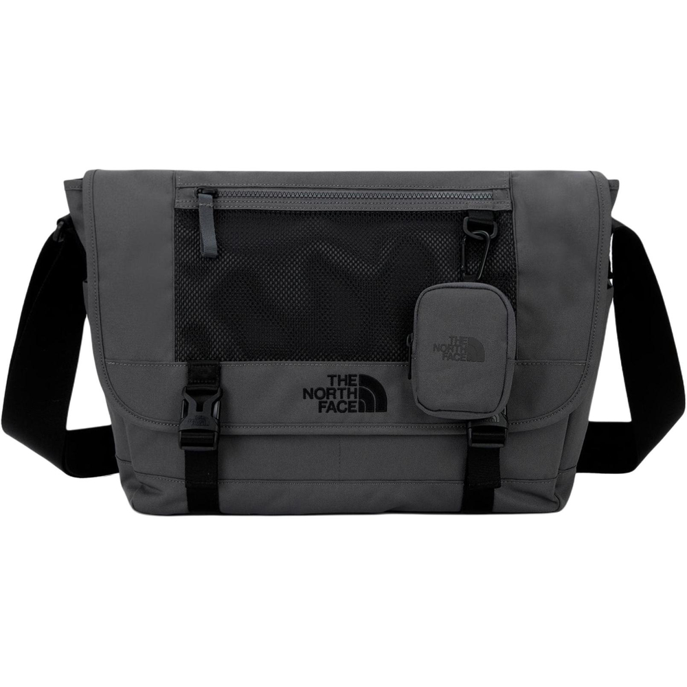 THE NORTH FACE 5.1L Messenger Bag Shoulder Bag Outdoor Bag Polyester Dark Gray Unisex