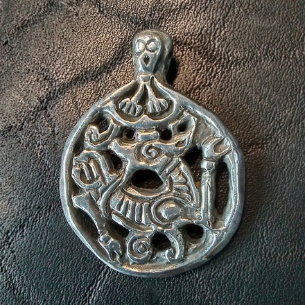 Подвеска. Скандинавия. Стилизация (серебро)