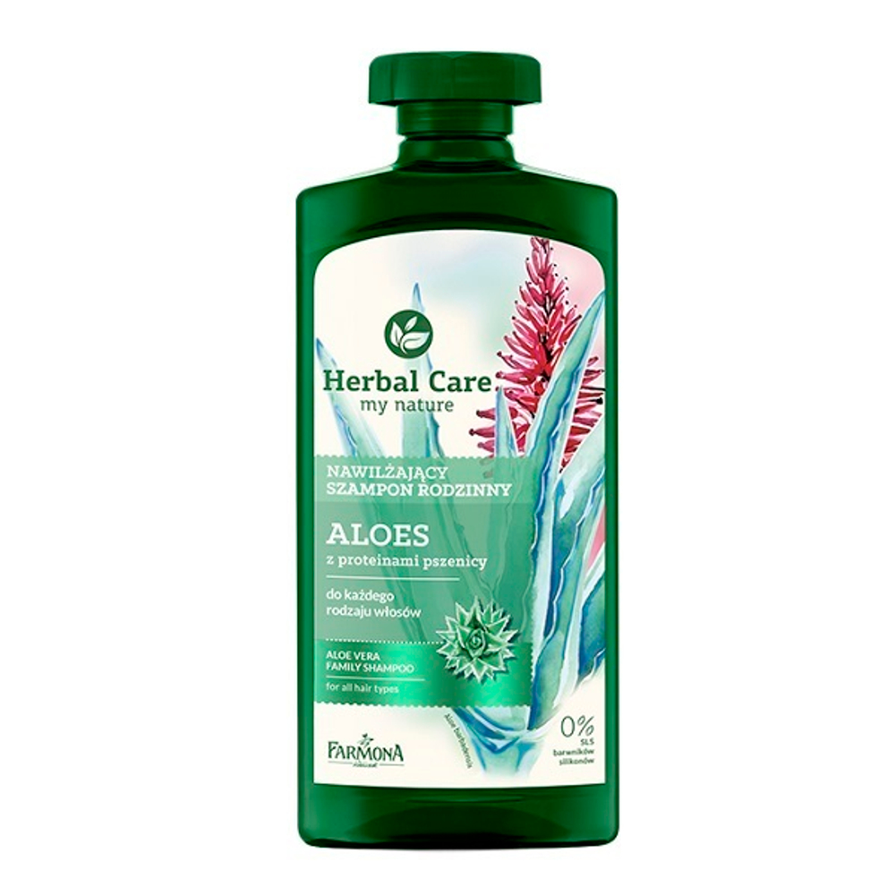 Шампунь Алоэ Farmona Herbal Care 500мл