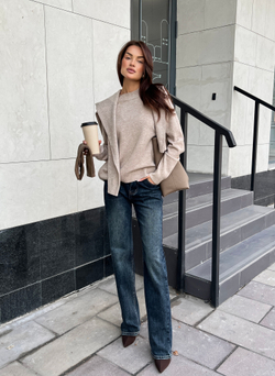 Джинсы Straight fit