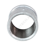 Муфта прямая чугун оц Ду 25 (1") ВР Fittex PLUS