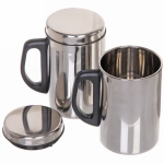 Набор походный 3предмета в сумке (Термос 500мл+2кружки 350мл)