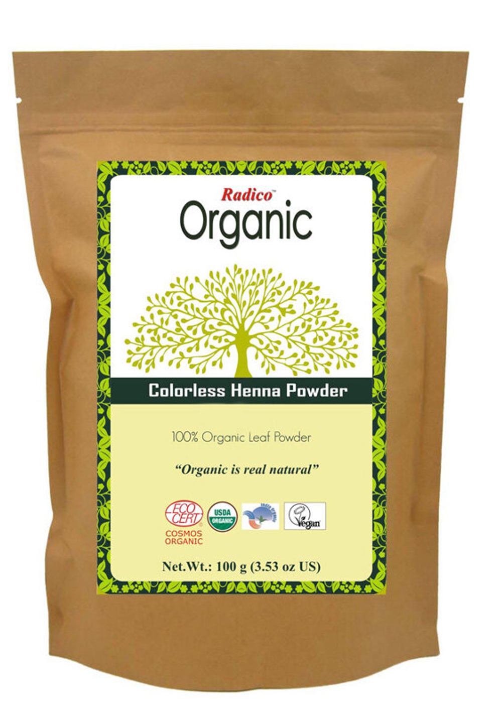 Набор бесцветной хны Radico Herbal Pack, 100 гр