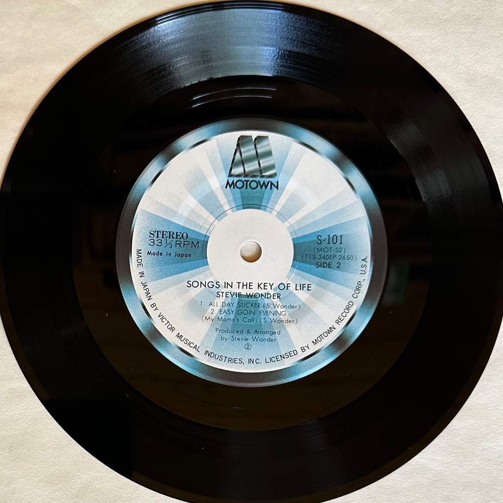 Stevie Wonder ‎– Songs In The Key Of Life (Япония 1976г.) 2LP+7"