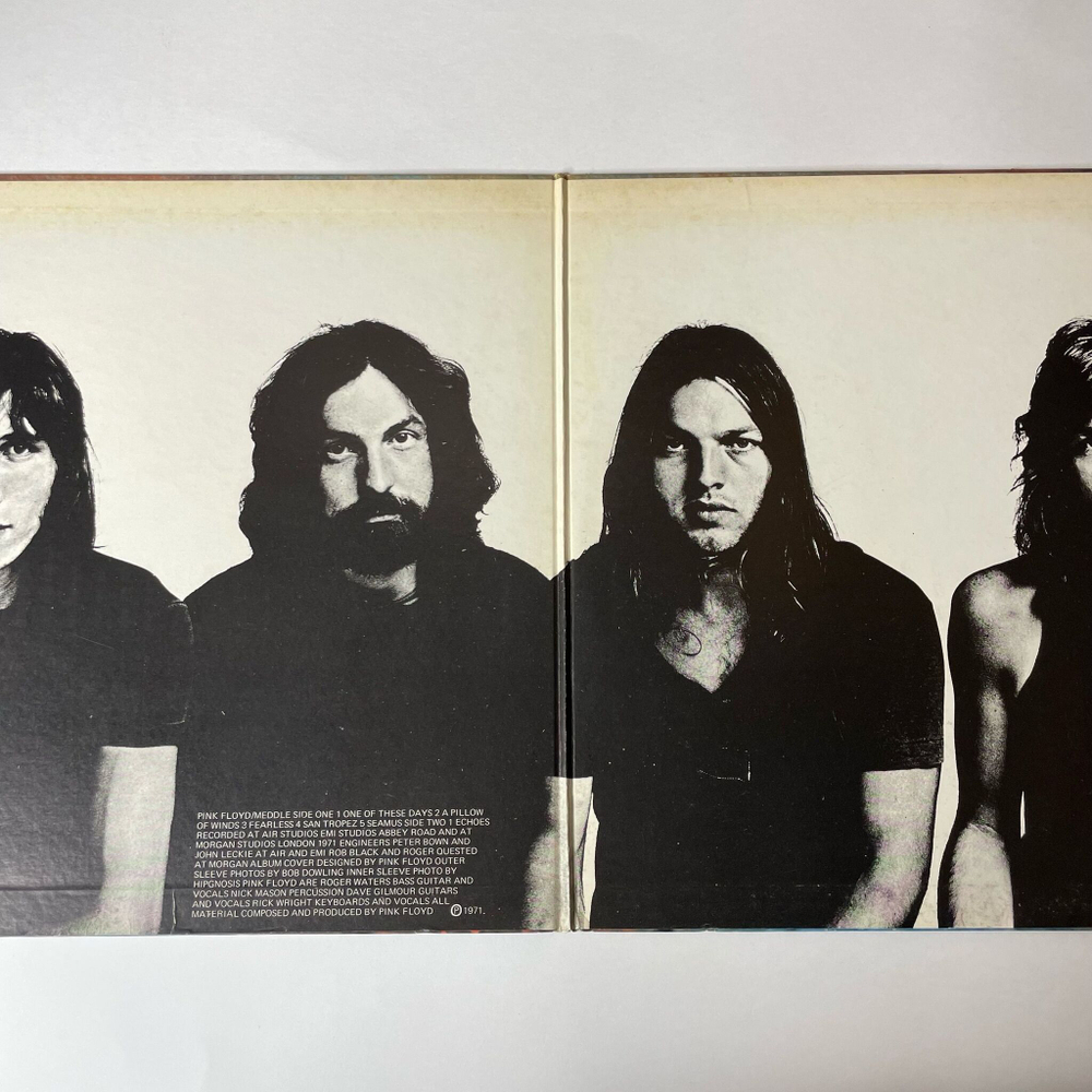 Винтажная виниловая пластинка LP Pink Floyd Meddle (Japan 1974) (No Obi) One Of These Days