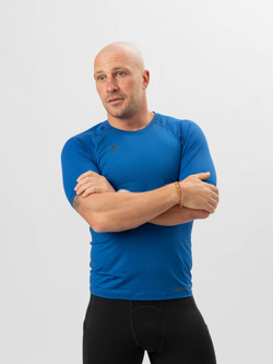 Спортивная футболка DRI FIT реглан TOTEMIC CLO василек