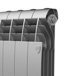 Радиатор Royal Thermo BiLiner 350 /Silver Satin - 6 секц.
