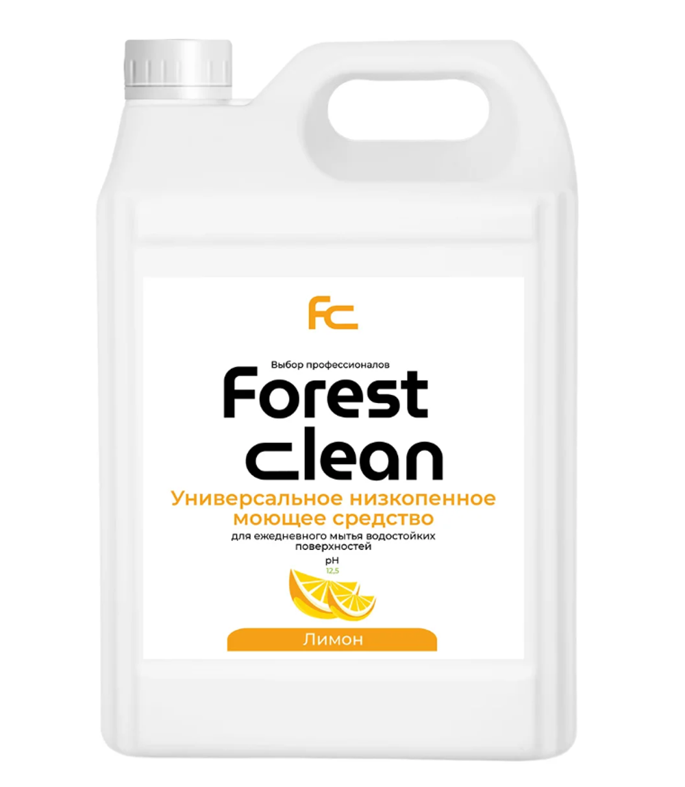 Forest clean универсальное моющее средство Лимон 5 л