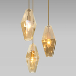 Подвесной светильник 50236/3 латунь