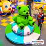 Электрическая карусель детская 4KIDS "Приключение медвежонка"