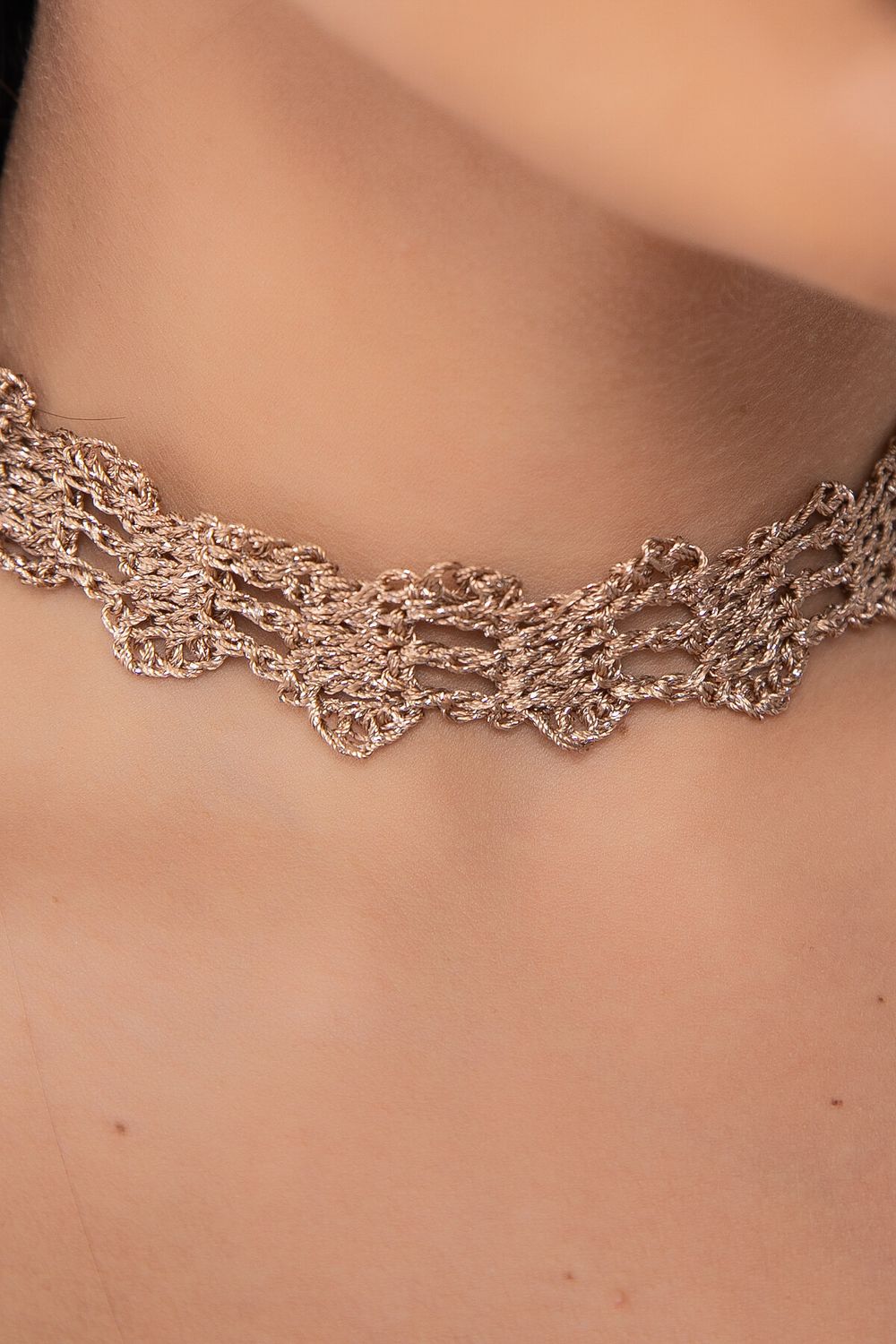 Комплект чокер + браслет (капучино) А18 LT Collection