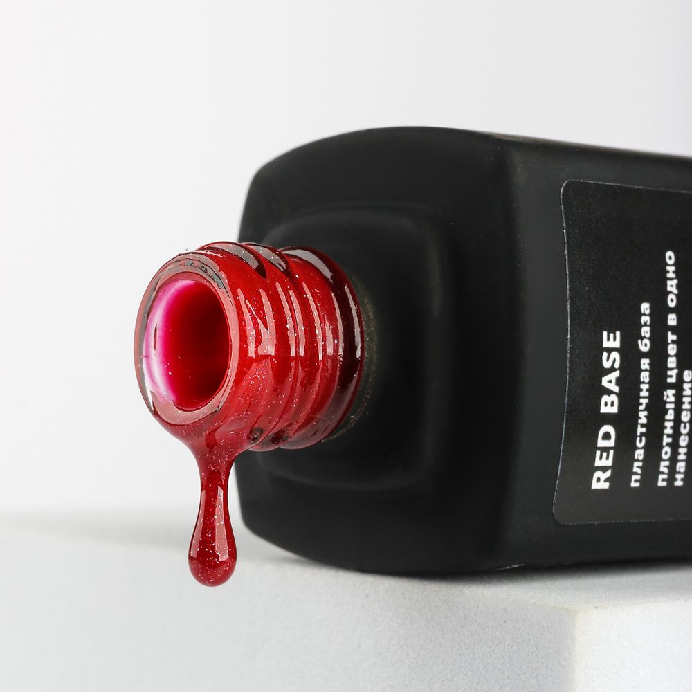 Milk Red Base 92 Savage - Бескислотная цветная база, 9мл.