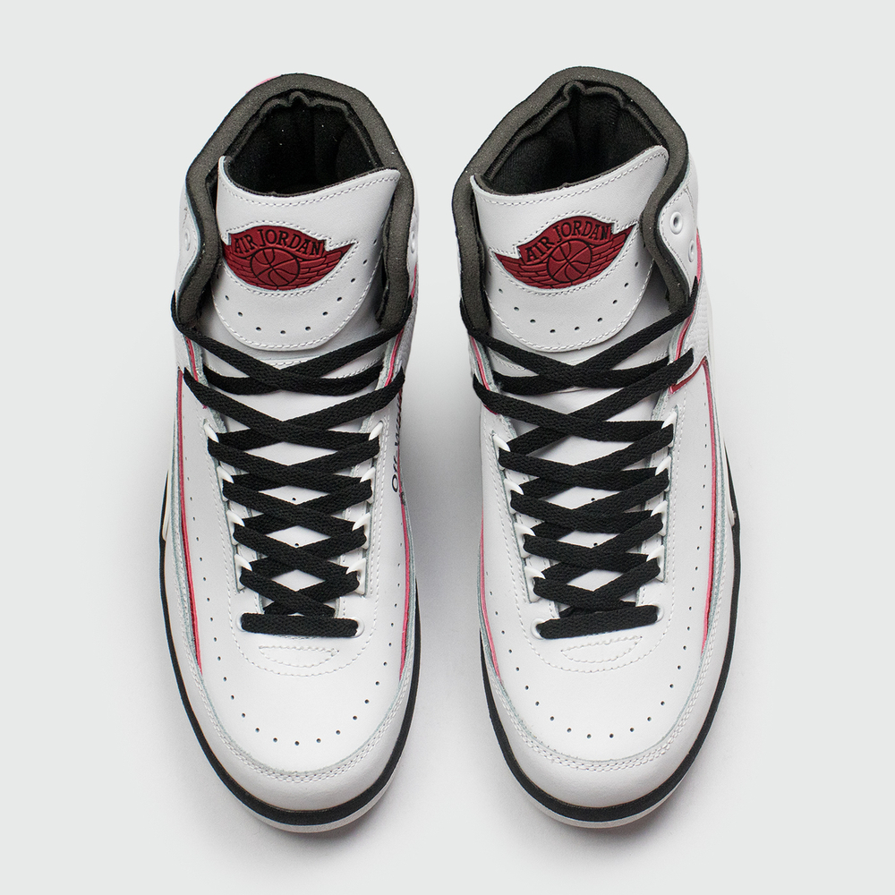 Кроссовки Nike Air Jordan 2 x Off-White White / Red