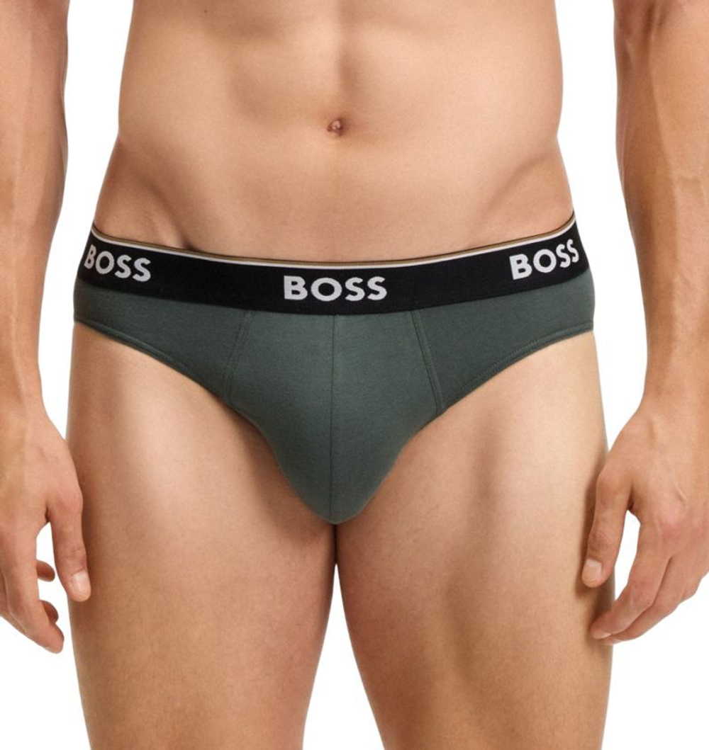 Боксерки теннисные BOSS Power Brief 3P - multicolor