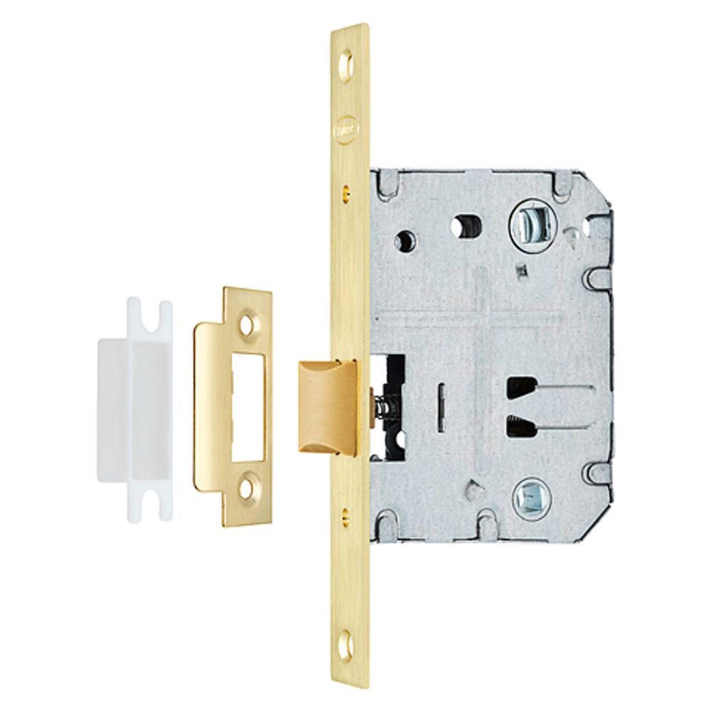 Защелка сантехническая Итарос 70*50 матовое золото