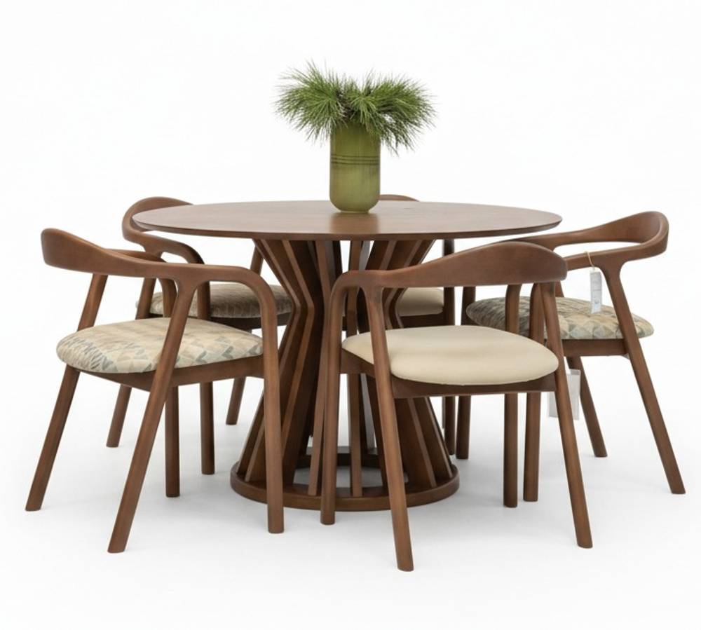 Обеденная группа "Стол Альт + Стулья Салерно"