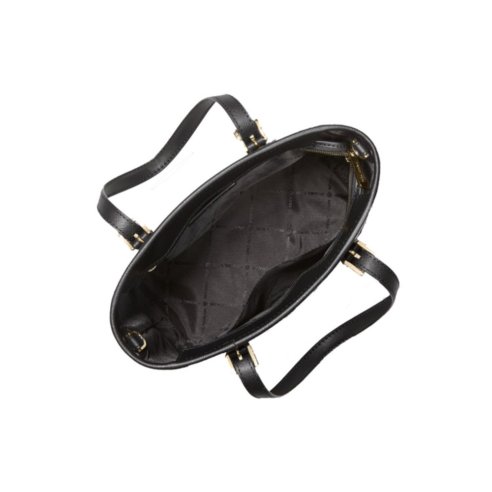 Сумка MICHAEL KORS MK Jet Set Travel Logo Tote, 35H0GTVT0B-BLACK-MULTI