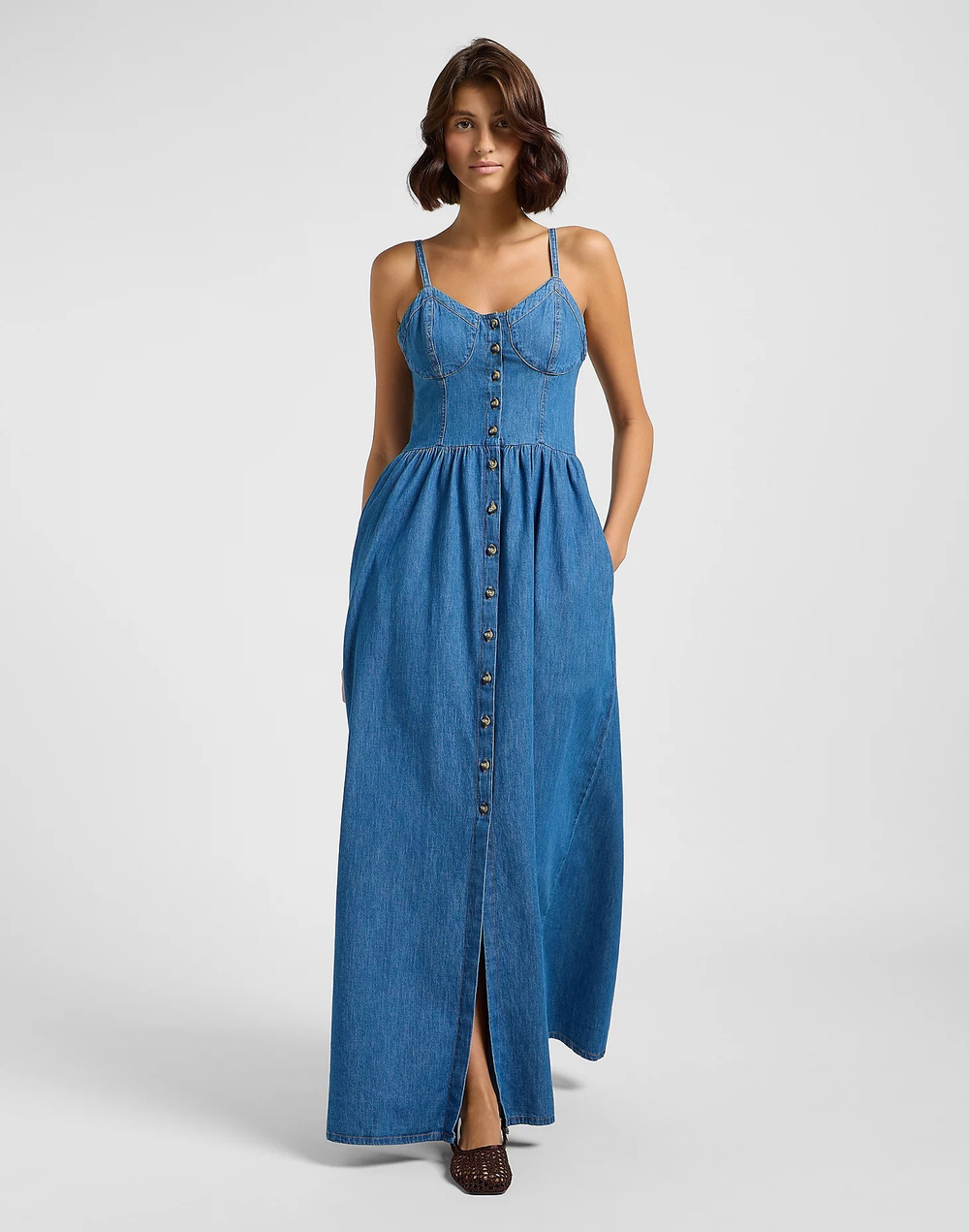 Платье женское LEE CORSET MAXI DRESS