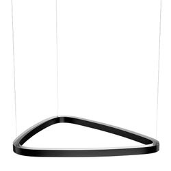 Профильный светодиодный линейный светильник подвесной треугольной формы 67Вт