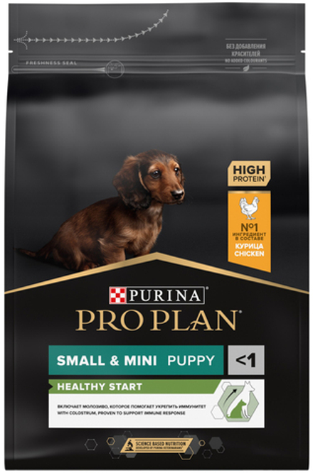 ProPlan 700г Puppy Small & Mini Healthy Start Сухой корм для щенков малых пород Курица