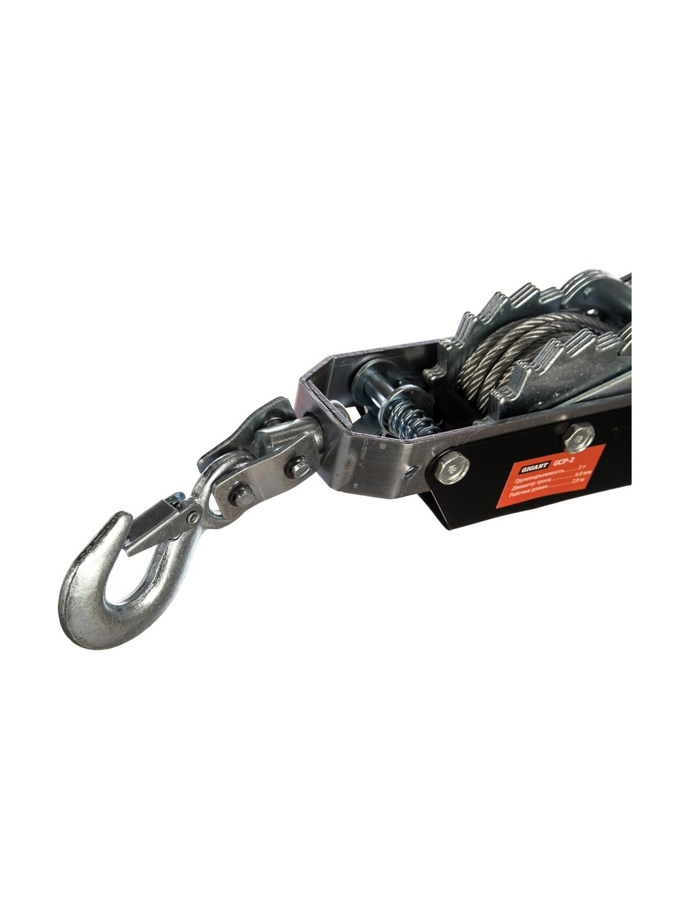 Рычажная лебедка 2т Gigant, Длина троса 2,8м, GCP-2