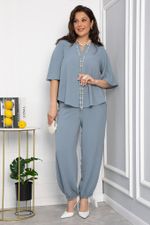 Костюм Летняя соната (серо-голубой) К13716-15М LT Collection