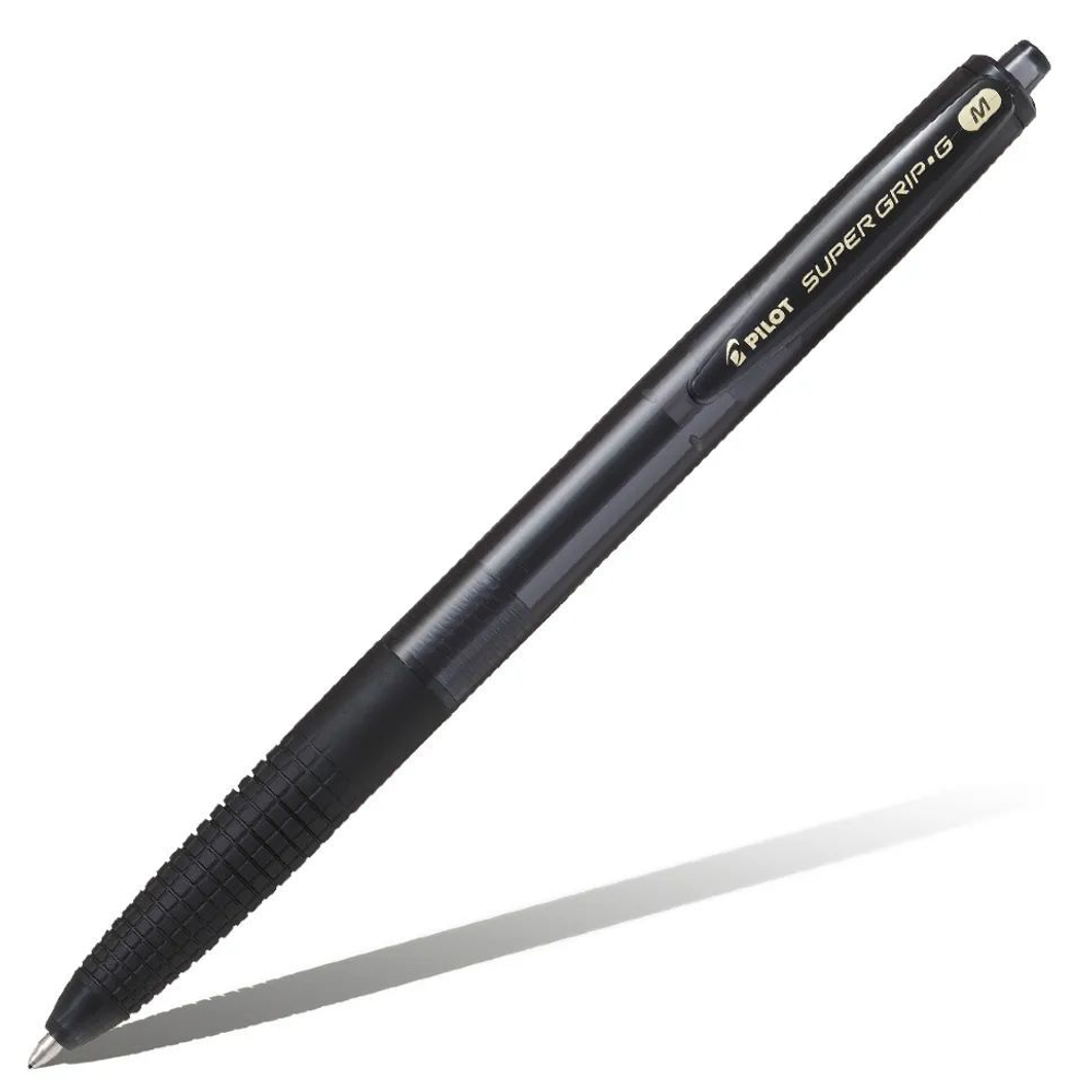 Ручка шариковая автомат. Super Grip G, 0,7мм, чёрная