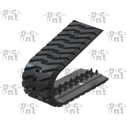 Резиновая гусеница N320x86BLx50