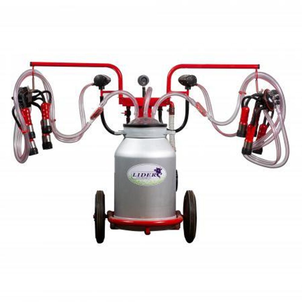 Доил.аппарат LIDER 40.8 MEGA (Ресивер д/ одноврем-го доения 2-х КРС)